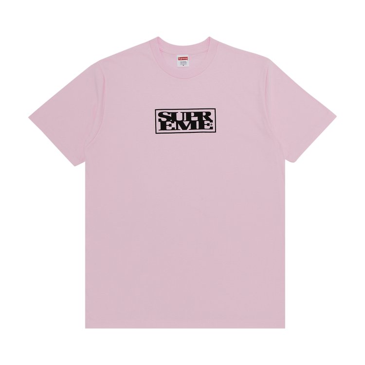 

Футболка Supreme Connect Tee, цвет Light Pink