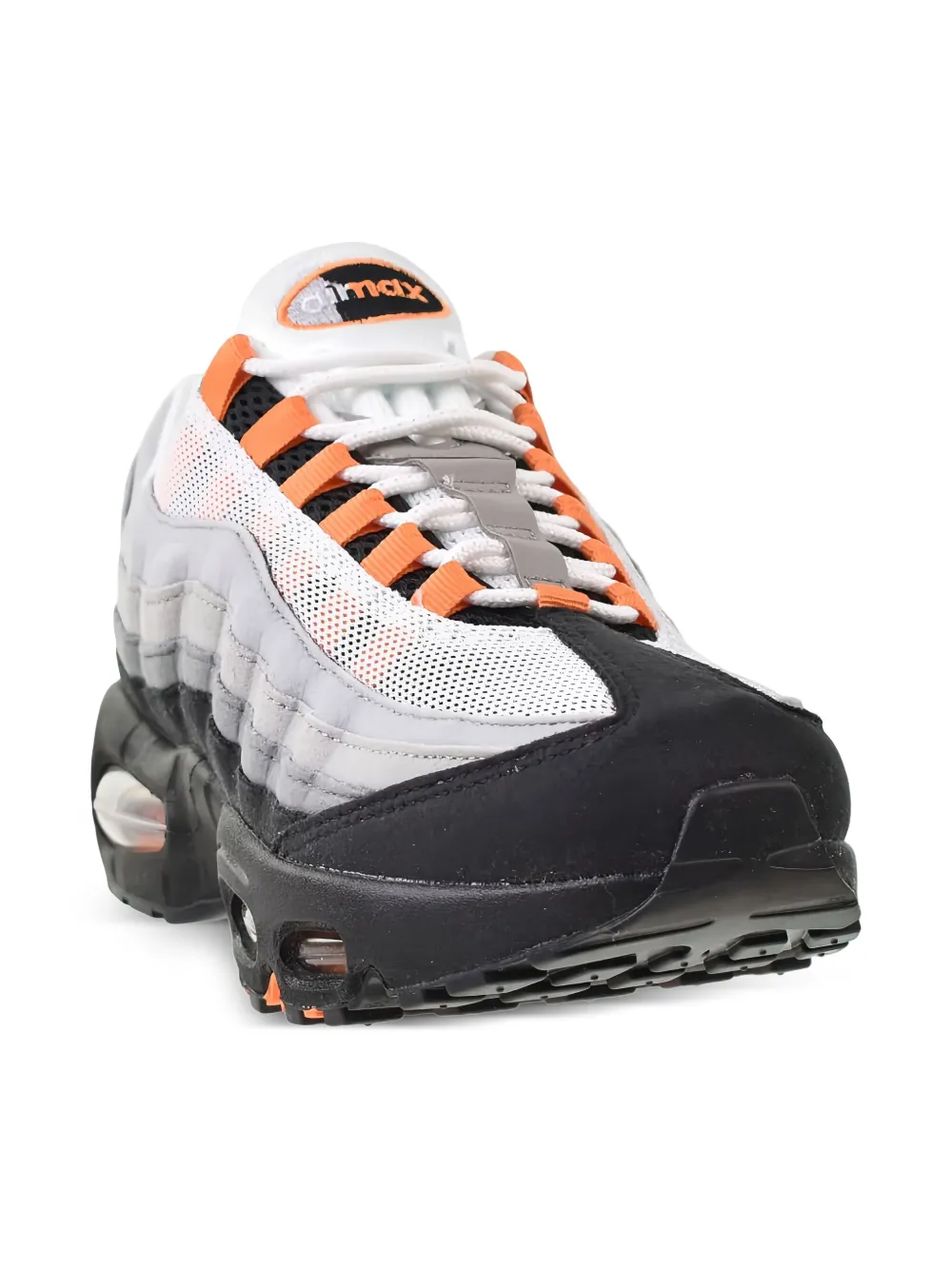 

Кроссовки Air Max 95 Black/Bright Mandarin Nike Kids, белый