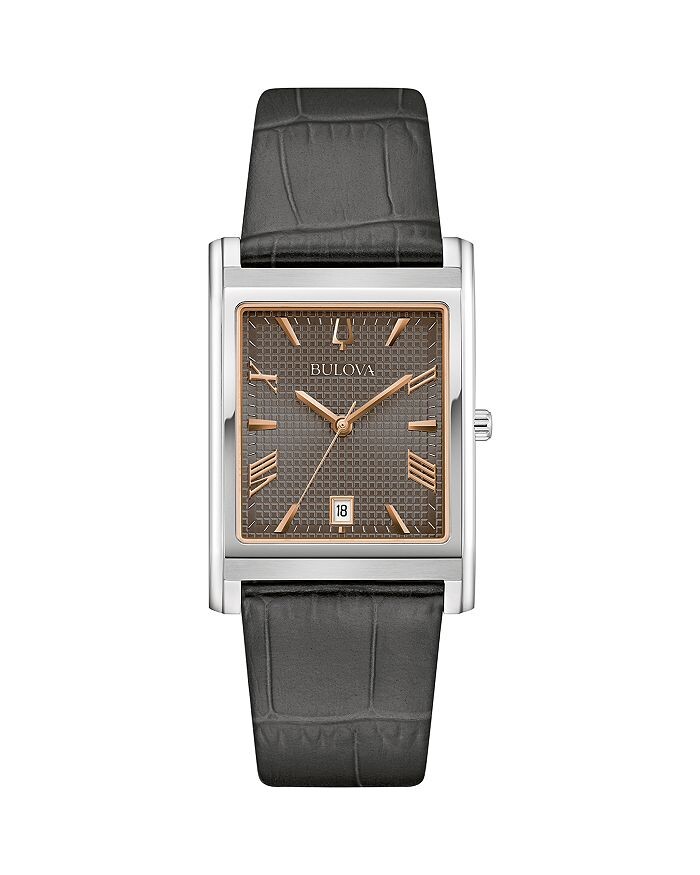 

Часы Bulova Classic Sutton, 29 x 41 мм, серый