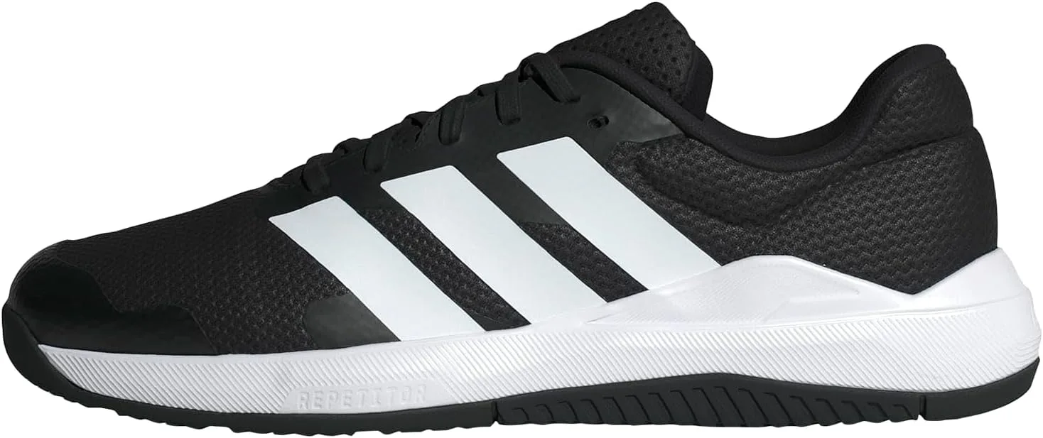 Мужские тренировочные кроссовки Adidas Dropset Base, белый/черный/красный