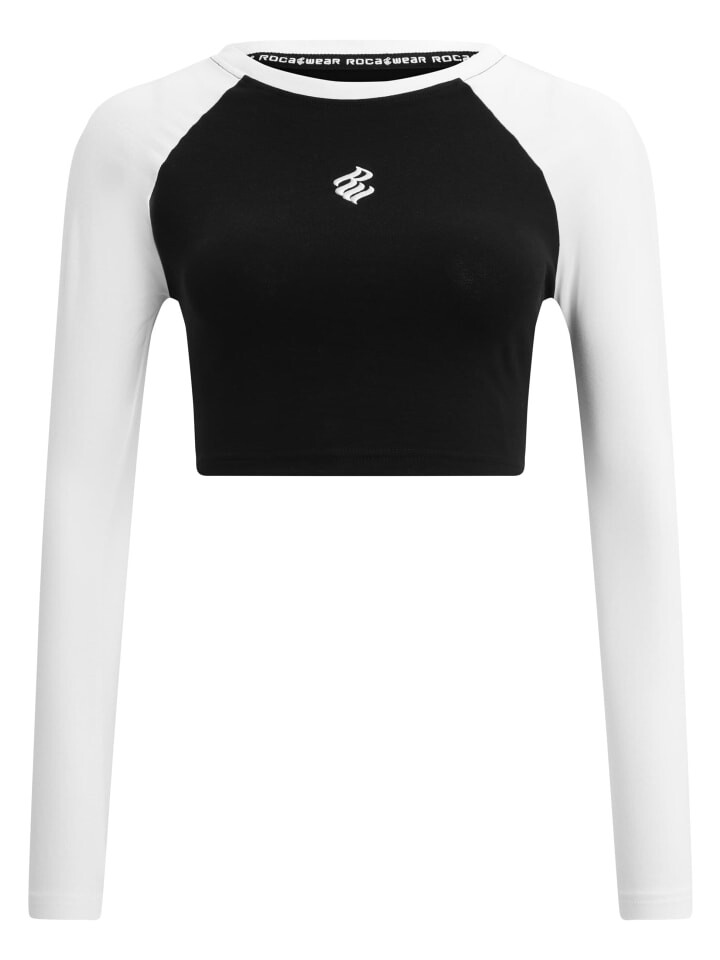 

Лонгслив Rocawear Longsleeves, цвет black/white