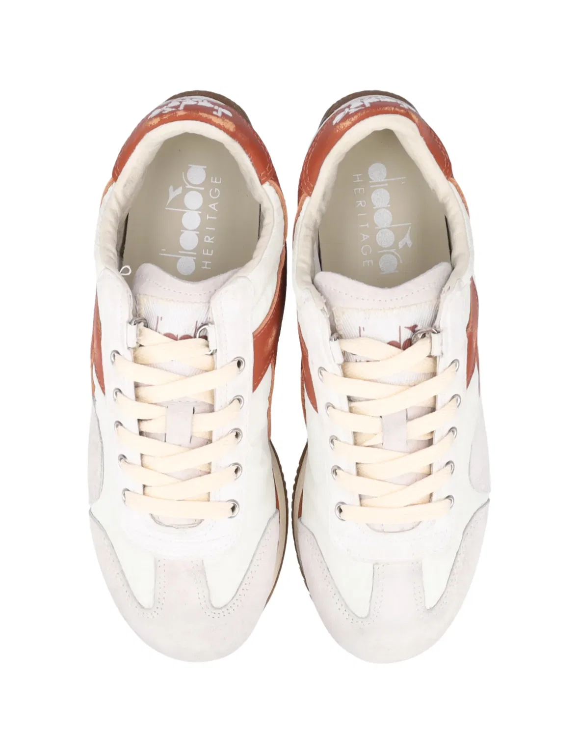 DIADORA HERITAGE Белые кроссовки Equipe Vela Sw 20006 Мужские — фото 4