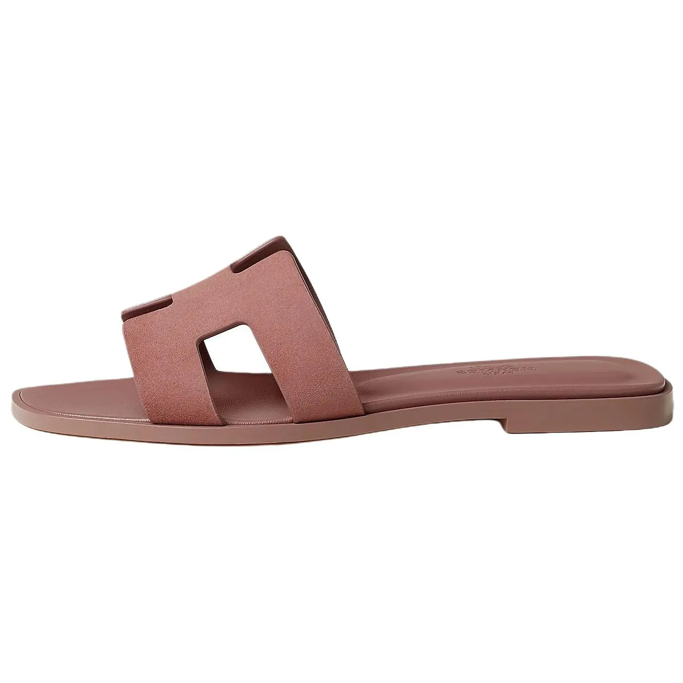 HERMES Сандалии-слайдеры Oran Quick Dry Slide женские, темно-красные