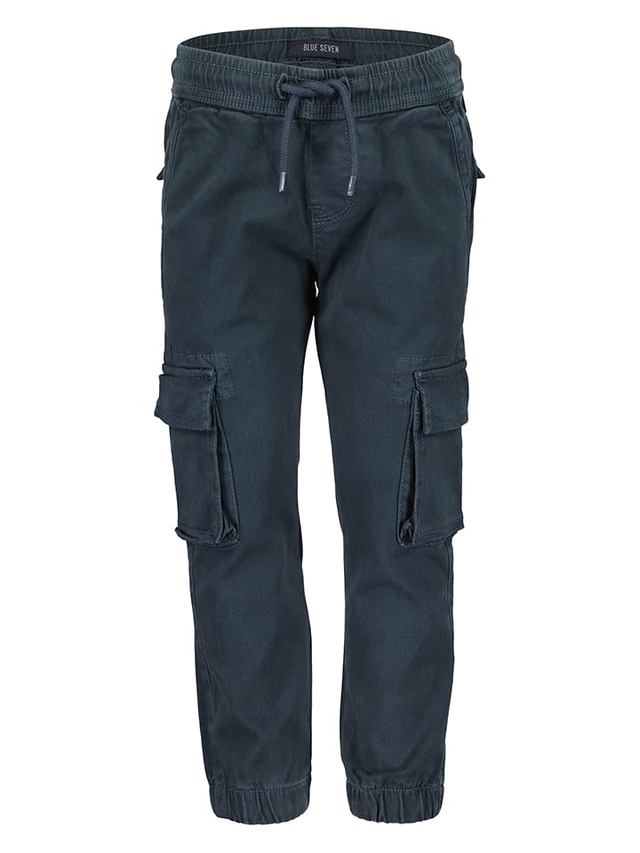 

Blue Seven Брюки-карго темно-синего цвета