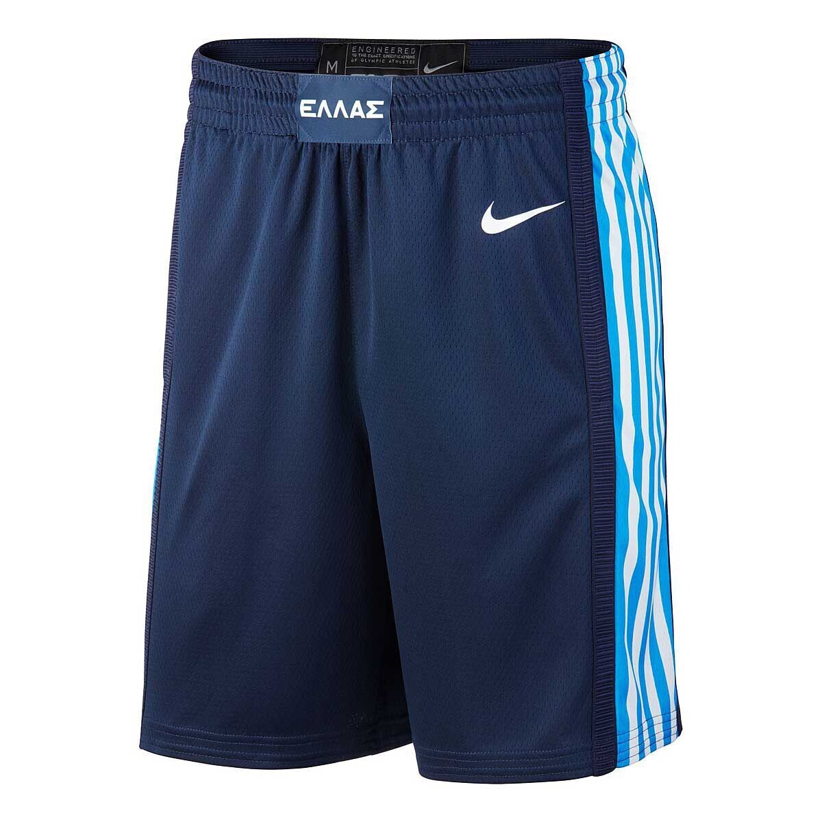 

Шорты World Cup Greece Basketball Road Nike, цвет College Blau/Weiß