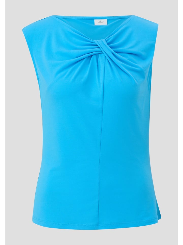 

Футболка цвета 6430_лазурный s.Oliver, Синий, Футболка цвета 6430_лазурный s.Oliver