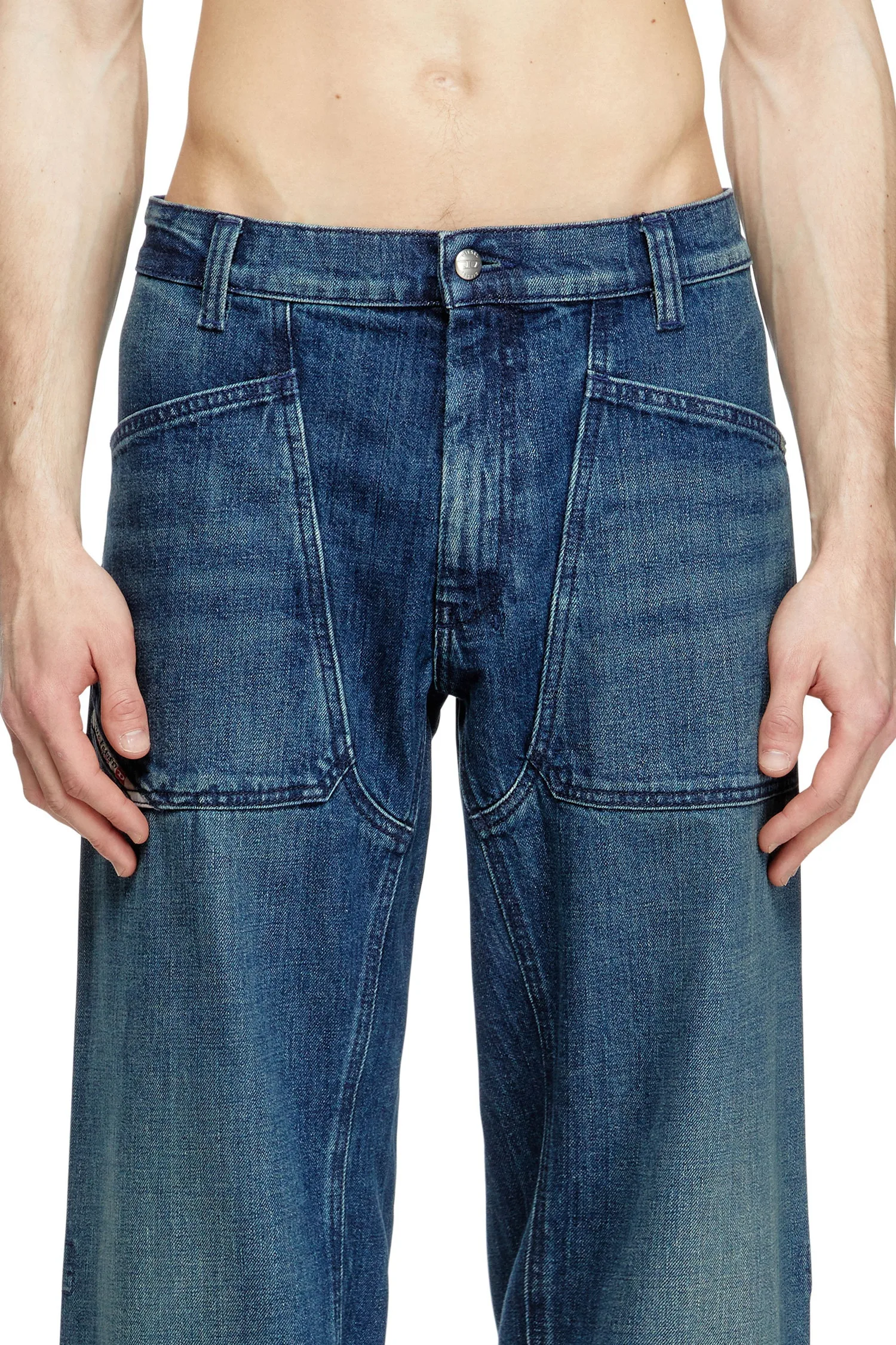 Мужские свободные джинсы D-Zeta, размер L.30 Diesel, Indigo Blue — фото 3