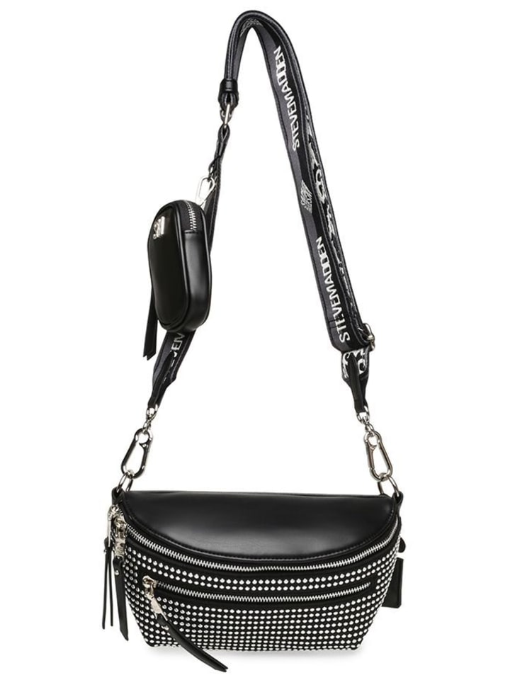 

Наплечная сумка Steve Madden, цвет schwarz/silber