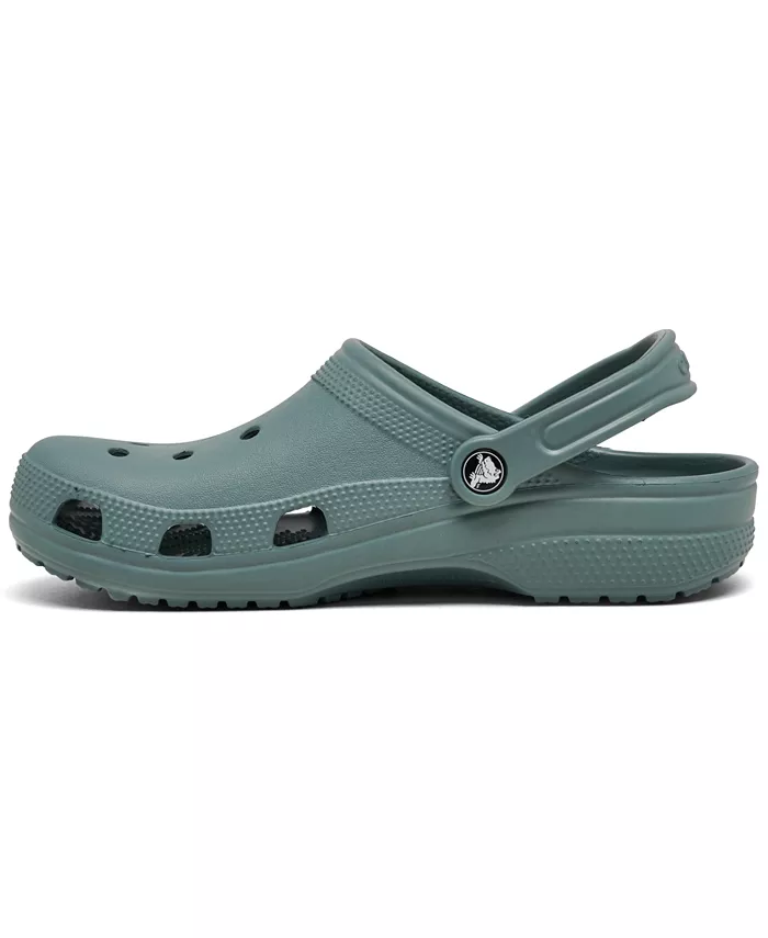 Мужские и женские классические сабо от Finish Line Crocs, зеленый — фото 3