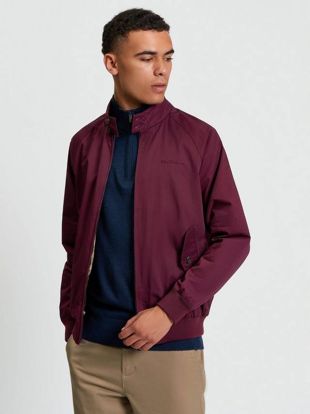 

Классическая куртка Harrington Ben Sherman, Dark Wine