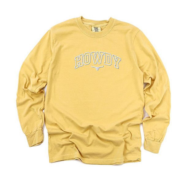 

Вышитая футболка с длинным рукавом Howdy Bull Varsity Simply Sage Market, Mustard, Зеленый, Вышитая футболка с длинным рукавом Howdy Bull Varsity Simply Sage Market, Mustard
