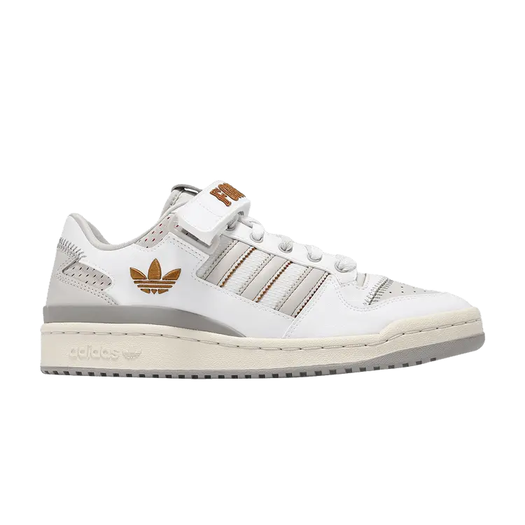 

Кроссовки adidas Forum Low 'White Grey Embroidered', белый