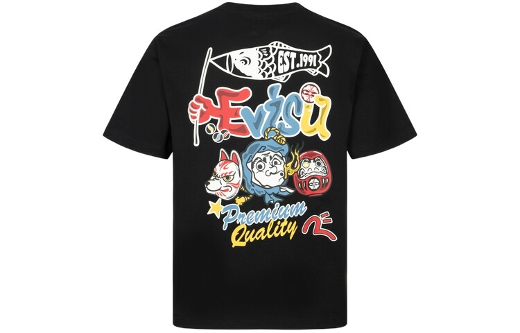 

Футболка мужская Evisu, черный