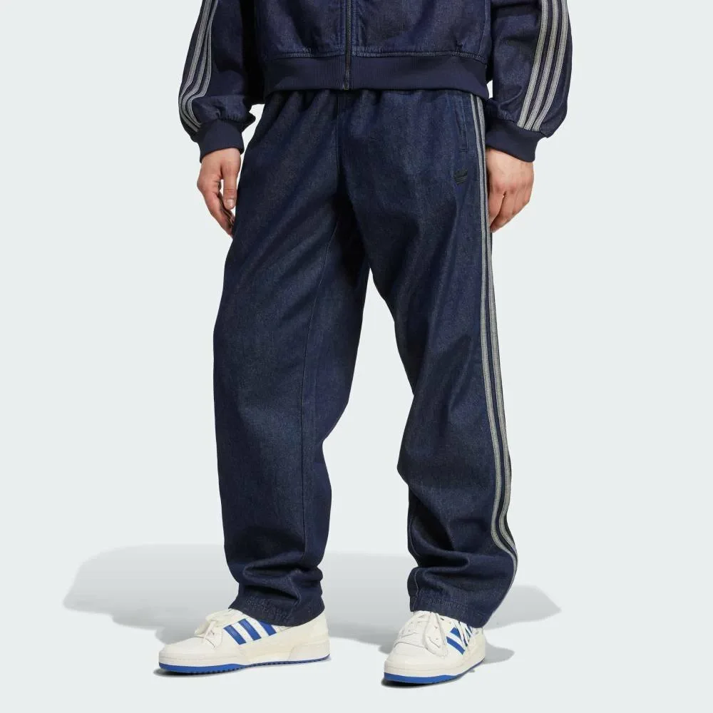 Спортивные брюки Adicolor Loose Track Pants цвета «каменный деним» Adidas, blue