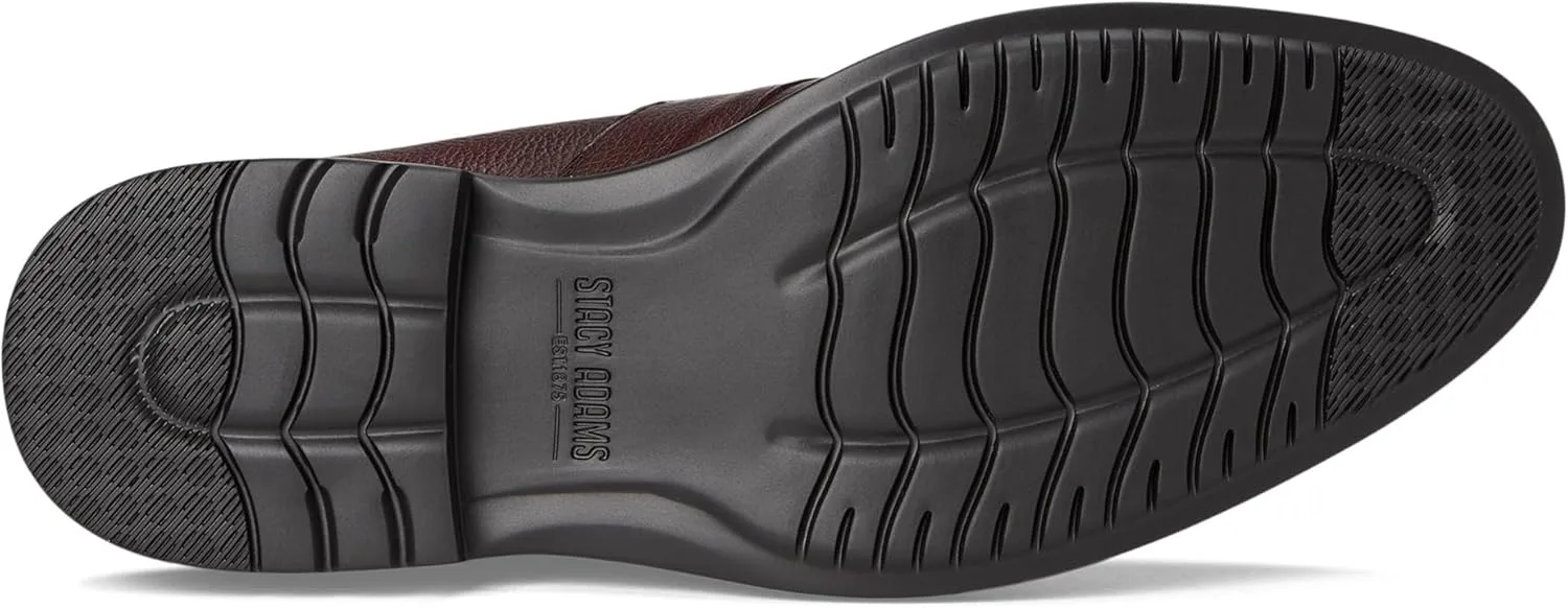 Мужские тапочки Stacy Adams Todridge Moc Toe College Shoes (лоферы), коричневый — фото 4