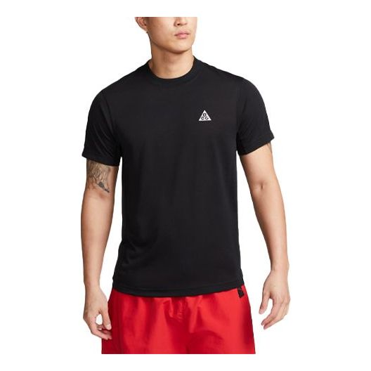 

Футболка Nike Dri-Fit Adv Acg Goat Rocks T-Shirt 'Black', черный