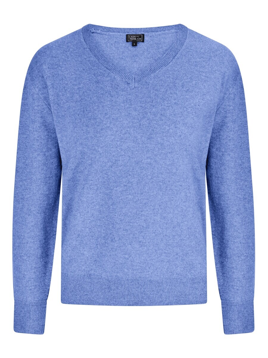 

Свитер с v-образным вырезом CASH-MERE.CH Sweater, лазурный