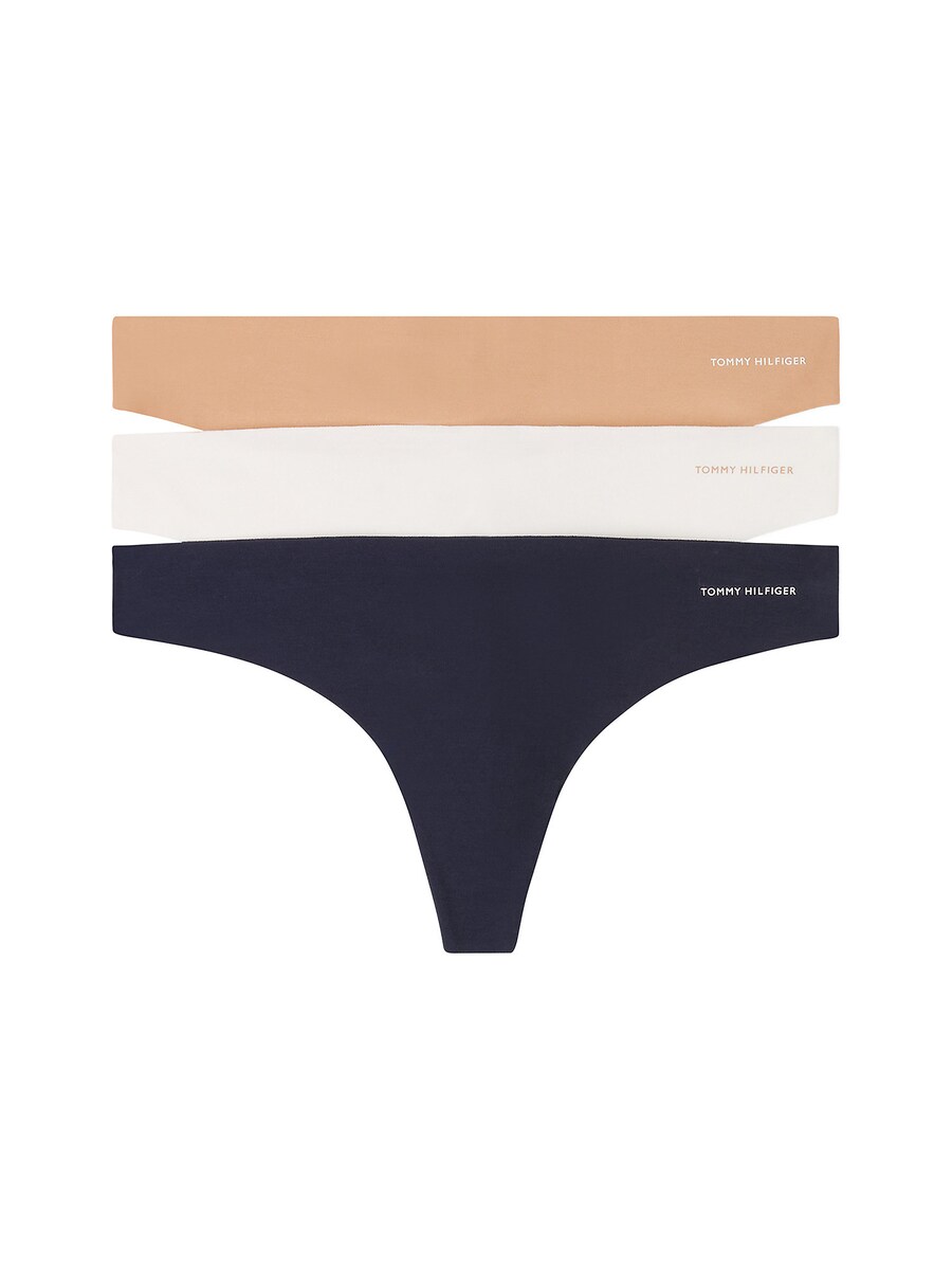 

Стринги TOMMY HILFIGER, цвет Camel/Ivory/Navy