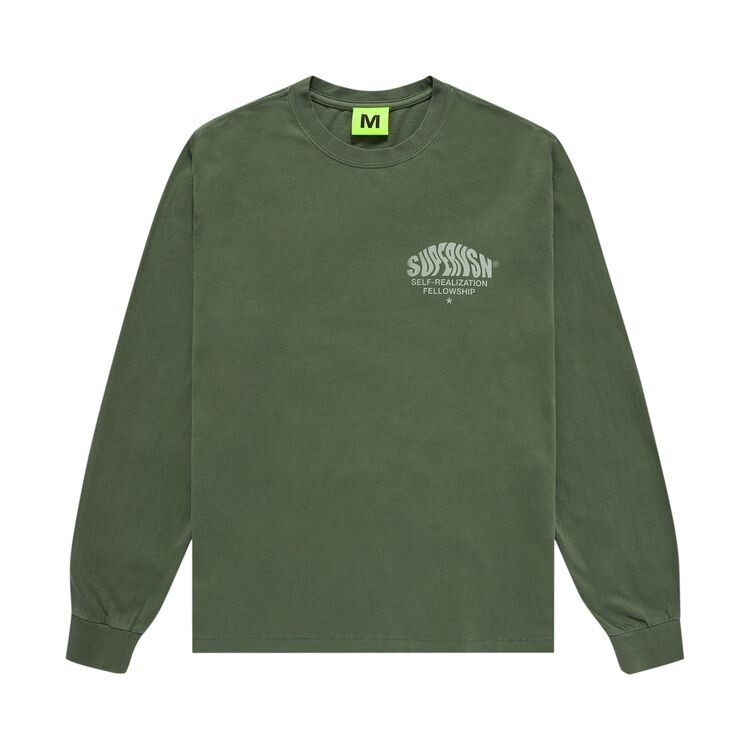 

Футболка Supervsn Self Realization Long-Sleeve Tee Moss, зеленый