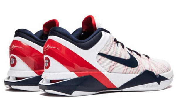 Кроссовки zoom kobe 7 system Nike, белый — фото 3