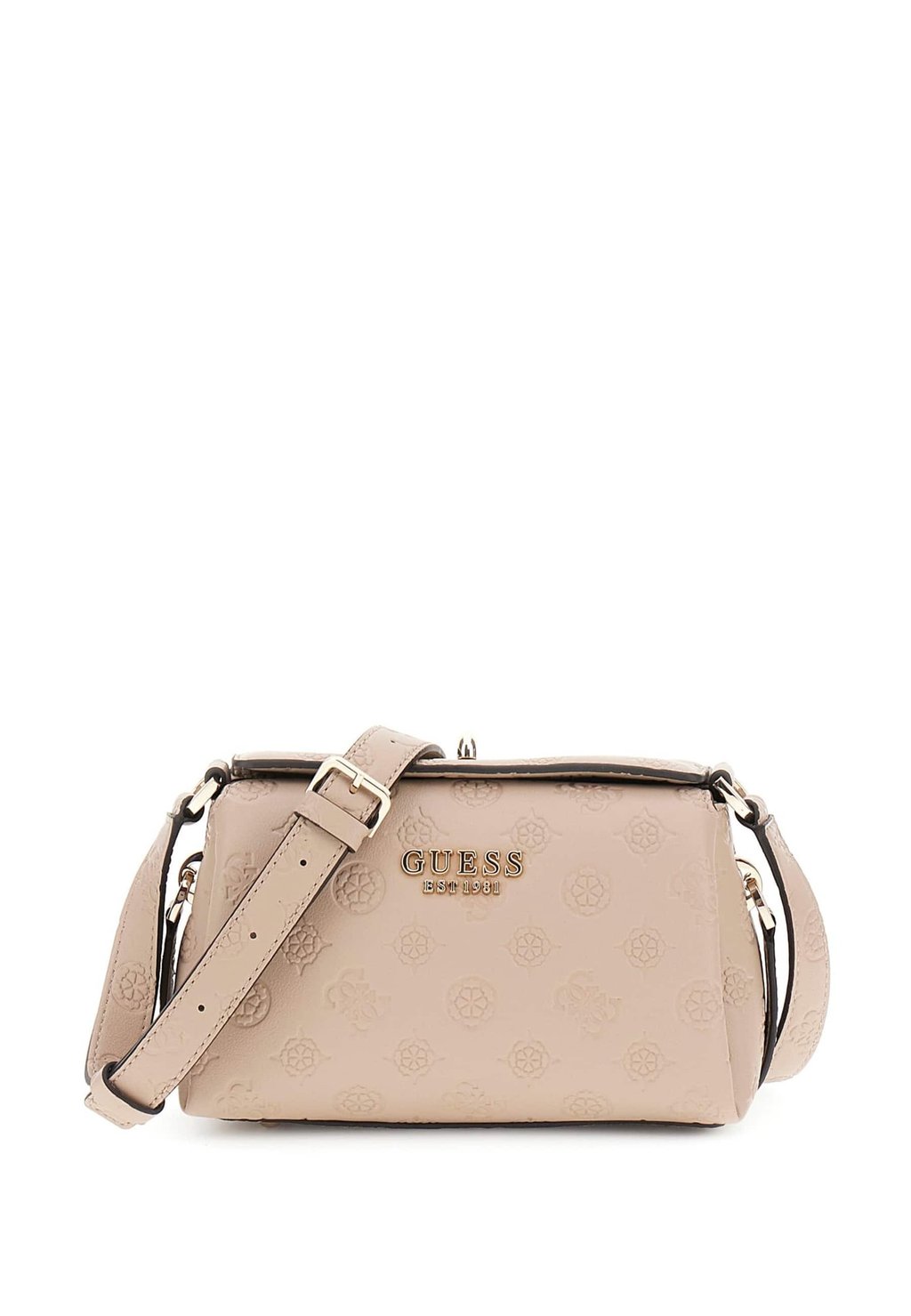 

Сумка через плечо MINI-UMHÄNGE PHOEBE - UND PEONY-LOGO - Across body bag Guess, бежевый