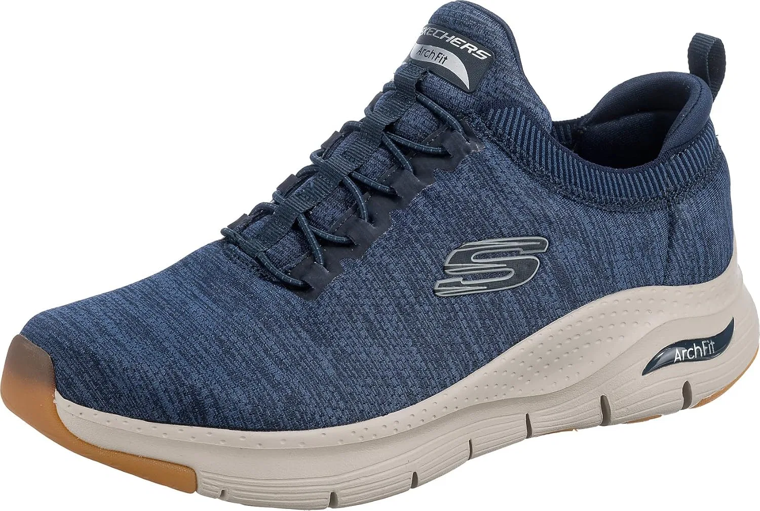 Мужские кроссовки Skechers Arch Fit Waveport, Navy Mesh Trim