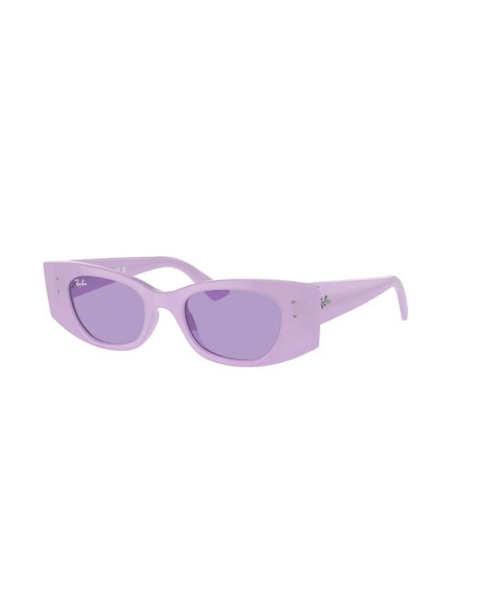 

Стильные розово фиолетовые солнцезащитные очки Ray-Ban, розовый