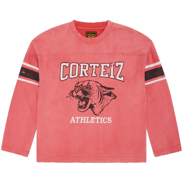 

Топ Corteiz Athletics Heavyweight Long-Sleeve Top, Red