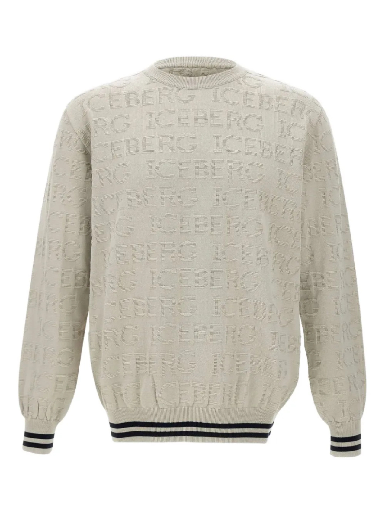 

Хлопковый свитер Iceberg, нейтральный