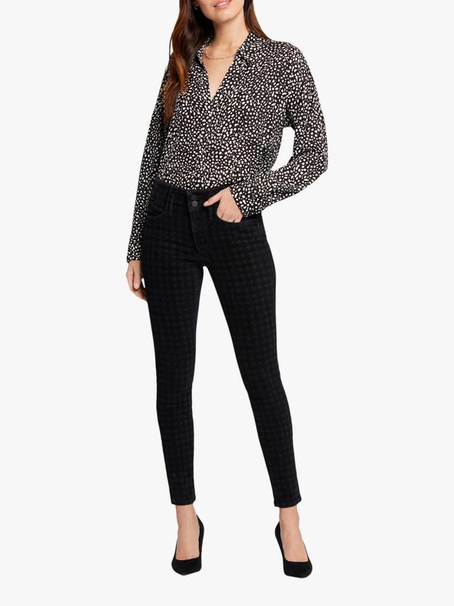 

Узкие джинсы ami NYDJ, цвет Houndstooth