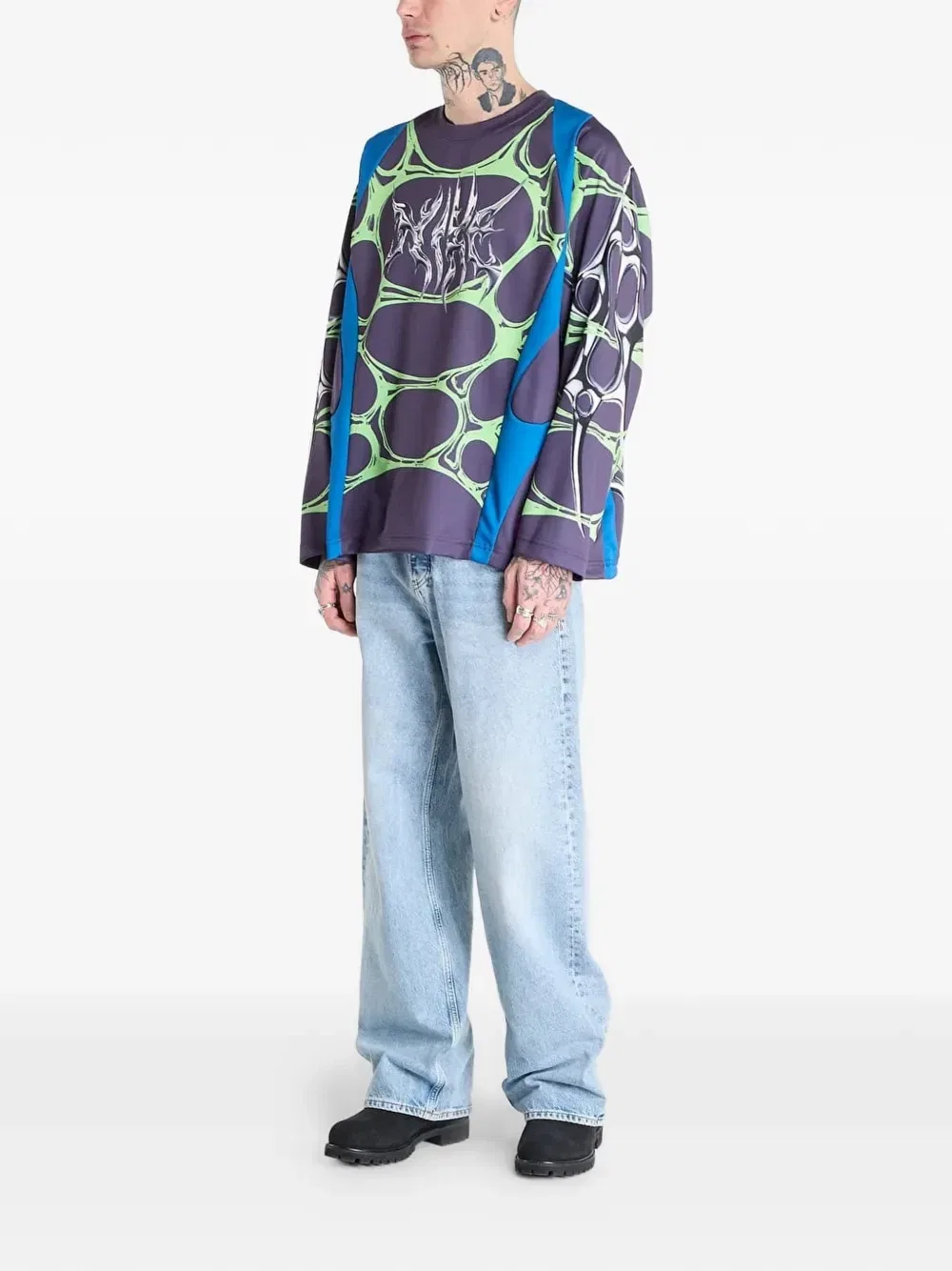 Футболка Jelly Cage из коллаборации с F.R.O.G Nike, серый — фото 2