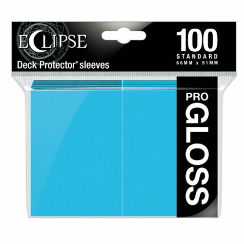 

Чехол для карточек Eclipse Pro Gloss Standard Sleeves: Sky Blue (100) Ultra Pro
