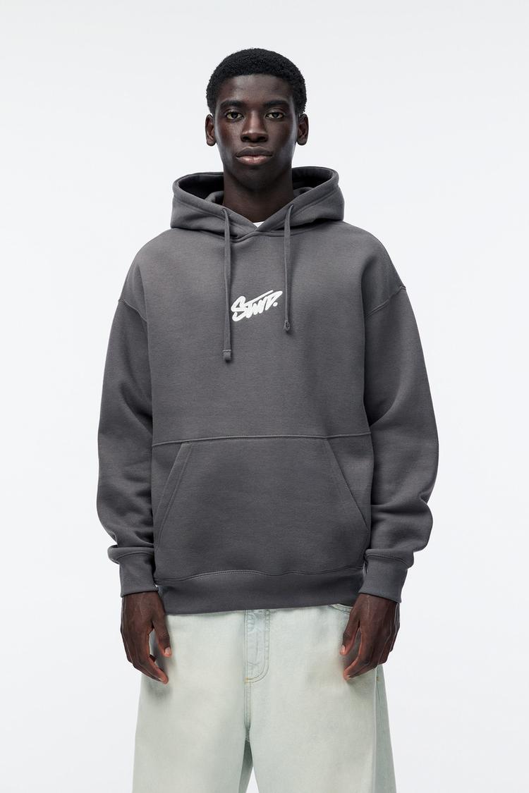 

Толстовка Stwd Pull And Bear, серый