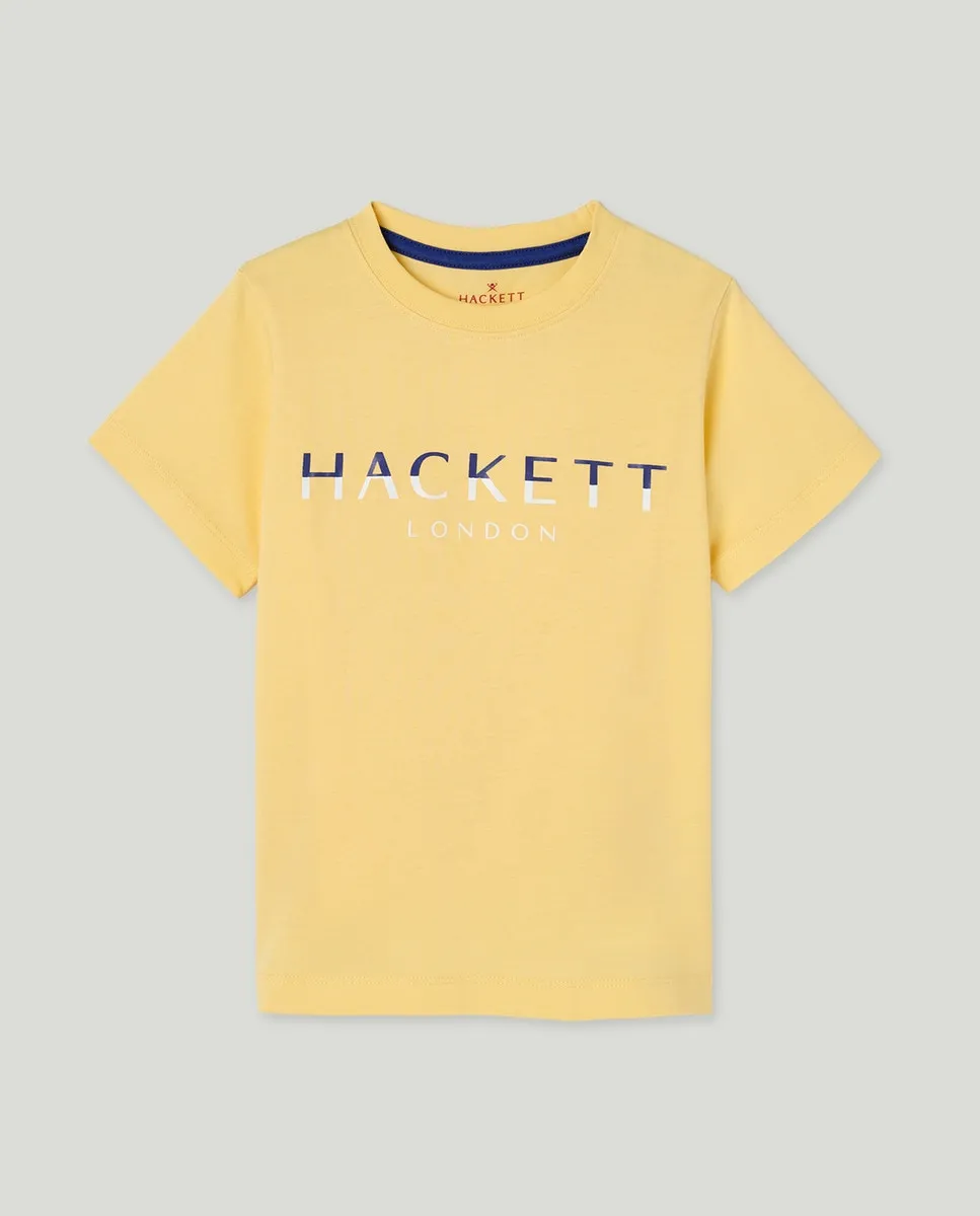 

Детская футболка с логотипом Hackett, желтый