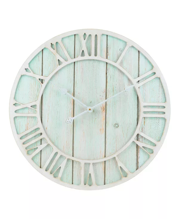 

Часы Ла-Кросс 23,5 дюйма, настенные часы с приливами и отливами La Crosse Technology, aqua