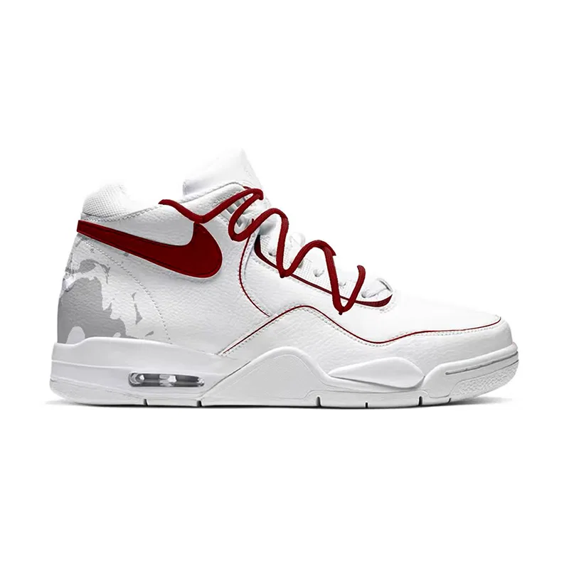 Кроссовки баскетбольные Nike Flight Legacy белые — фото 3