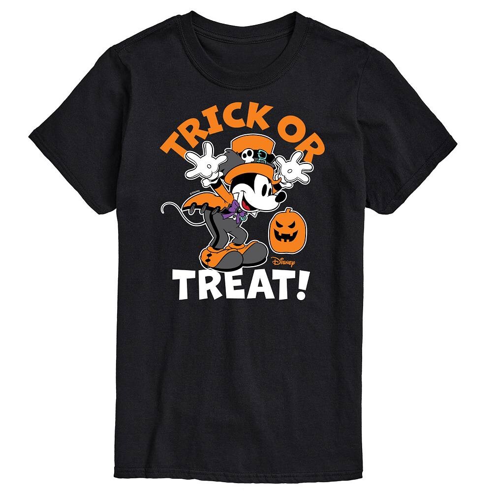 

Мужская футболка с рисунком Микки Мауса Disney's Trick or Treat, черный