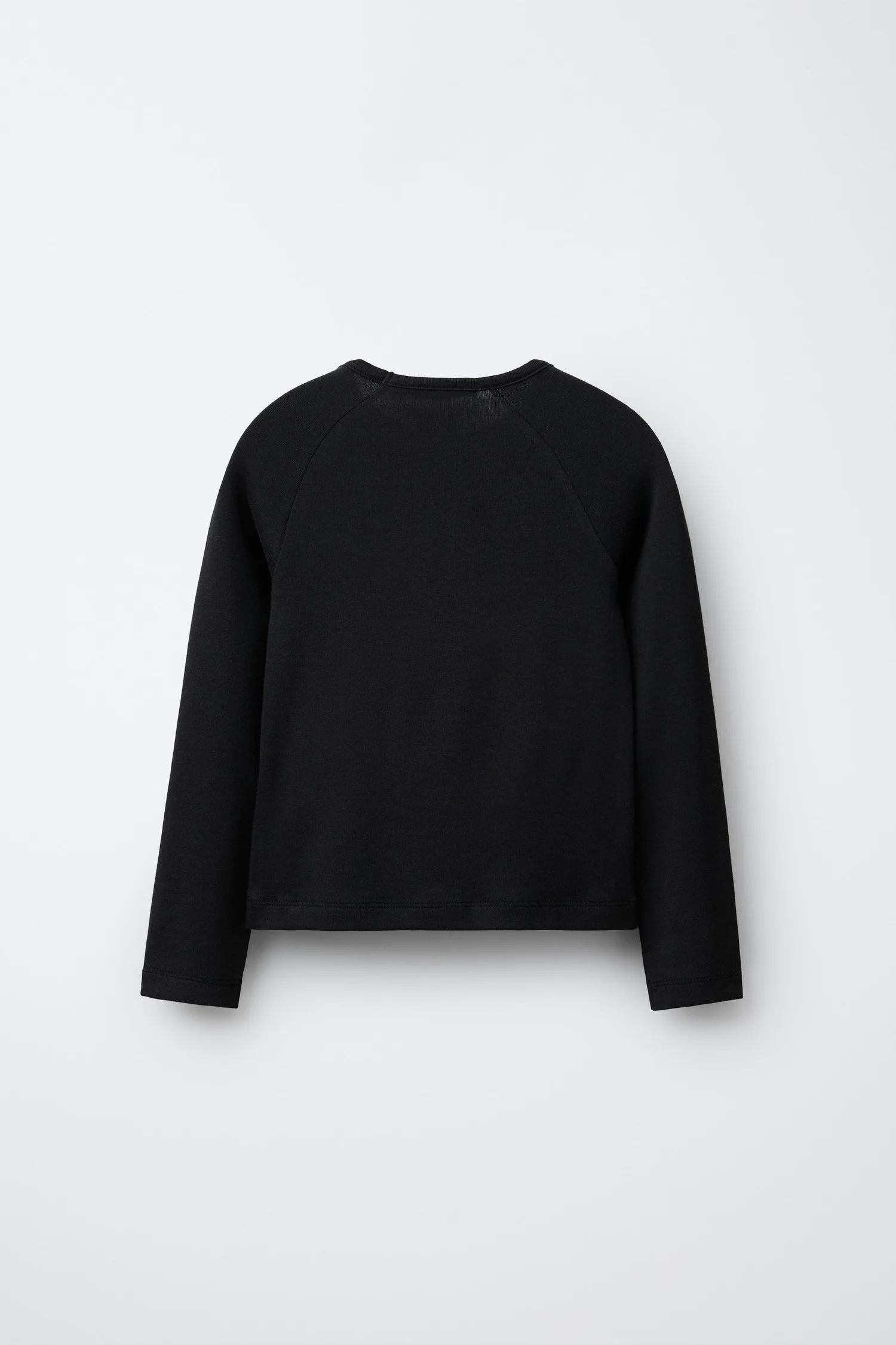 Zara Футболка с рукавами реглан и модалом — фото 2