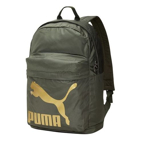 

Сумка originals backpack 'green gold' Puma, зеленый