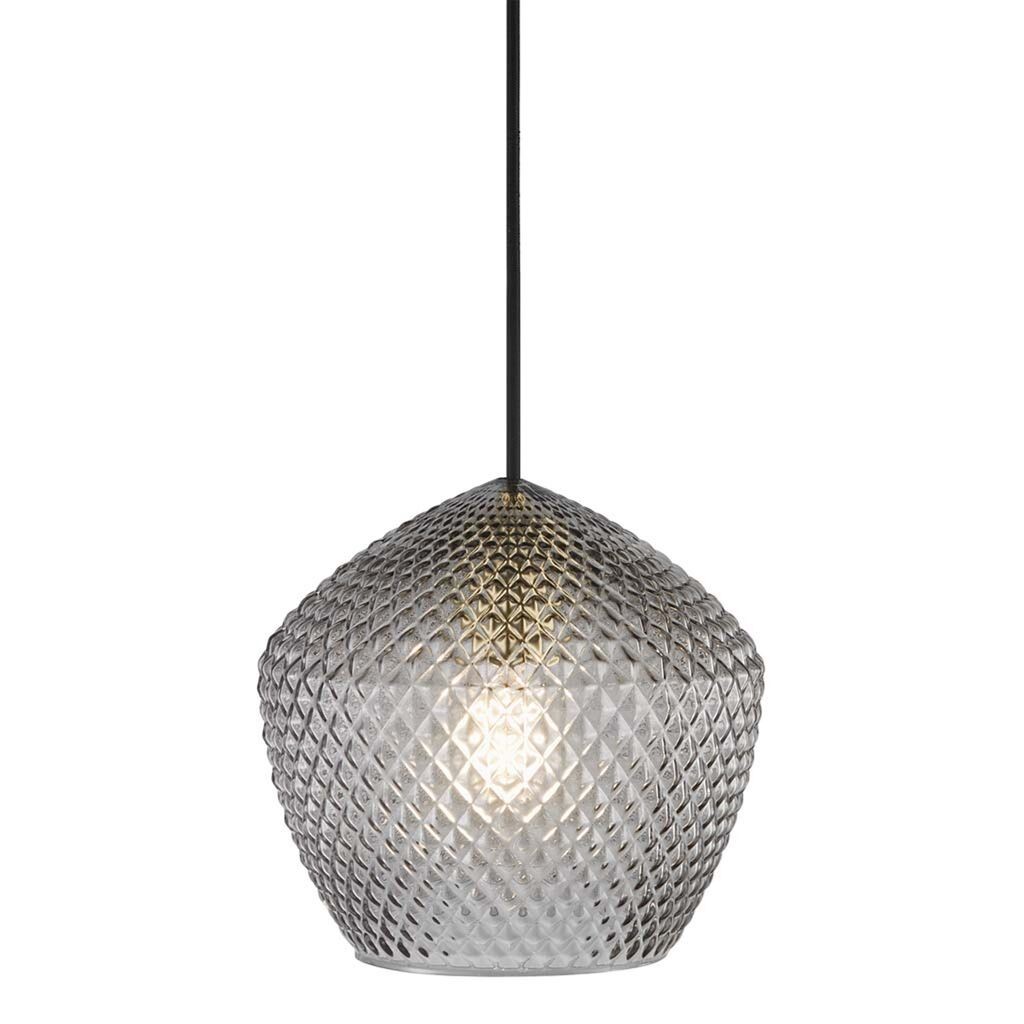 

Подвесной светильник Orbiform Ø 23 см дымчатый/из латуни Nordlux, серый