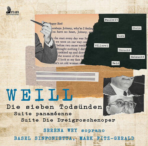 

CD диск Weill / Wey / Sinfonietta: Die Dreigroschenoper Die sieben Todsunden Suite