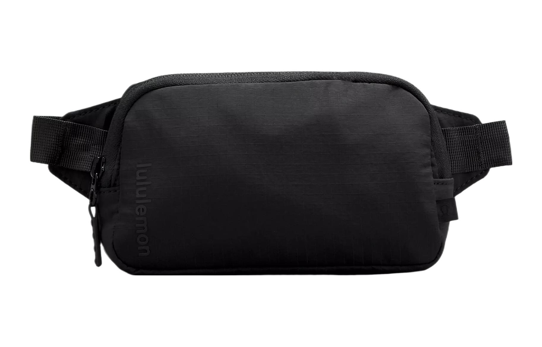 

Lululemon Водостойкая нейлоновая мини-сумка через плечо с одним ремнем женская черная, Black