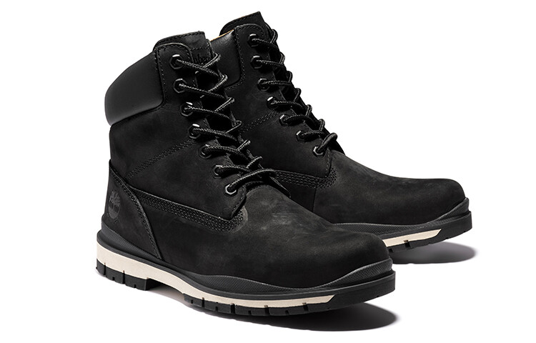 Мужские уличные ботинки Timberland Radford однотонные высокие, черный — фото 3