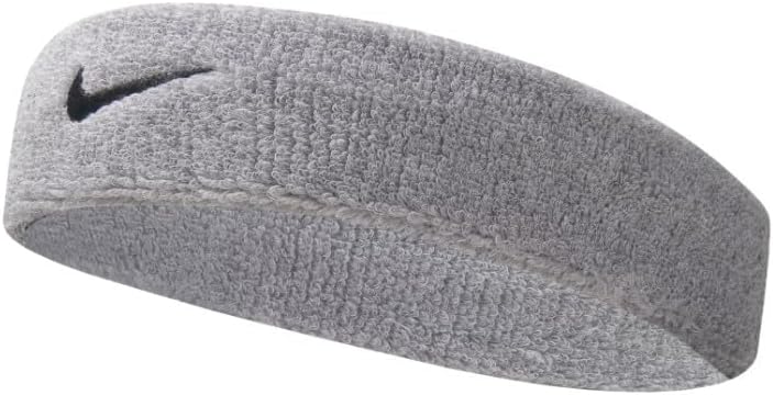 

Спортивная повязка на голову NIKE Premier Training - плотная, мягкая, из хлопковой смеси, с влагоотводящими свойствами, Grey