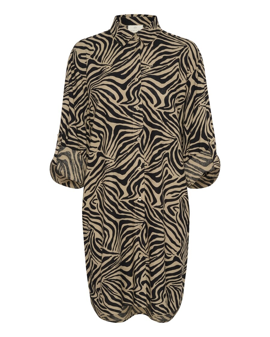

Платье рубашка Kaffe Shirt Dress Milia, темно-бежевый
