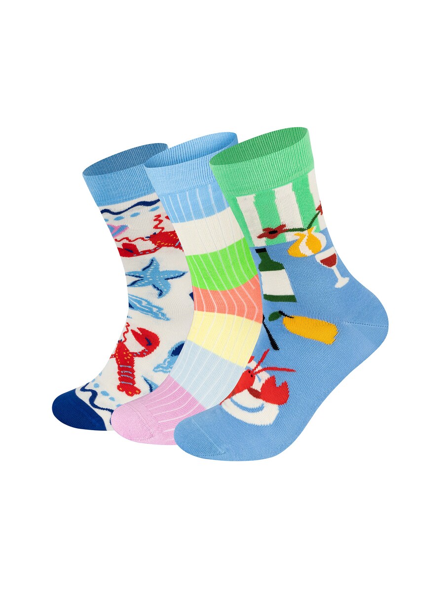 

Носки Happy Socks Lobster Dinner, разноцветный