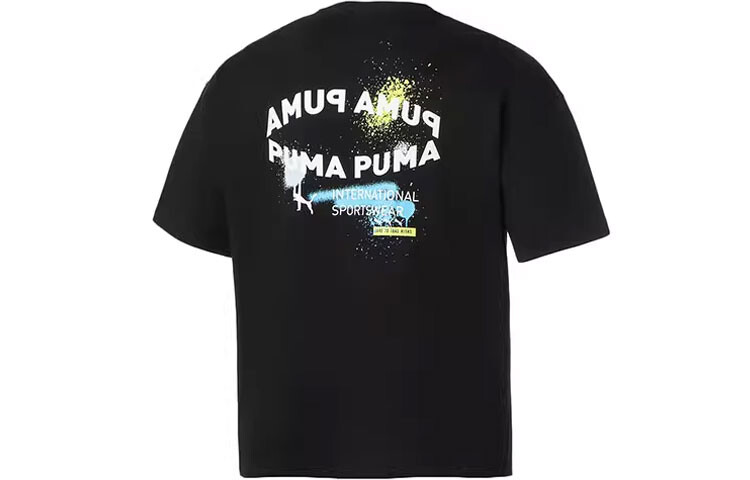 

Футболка унисекс Puma, цвет Black