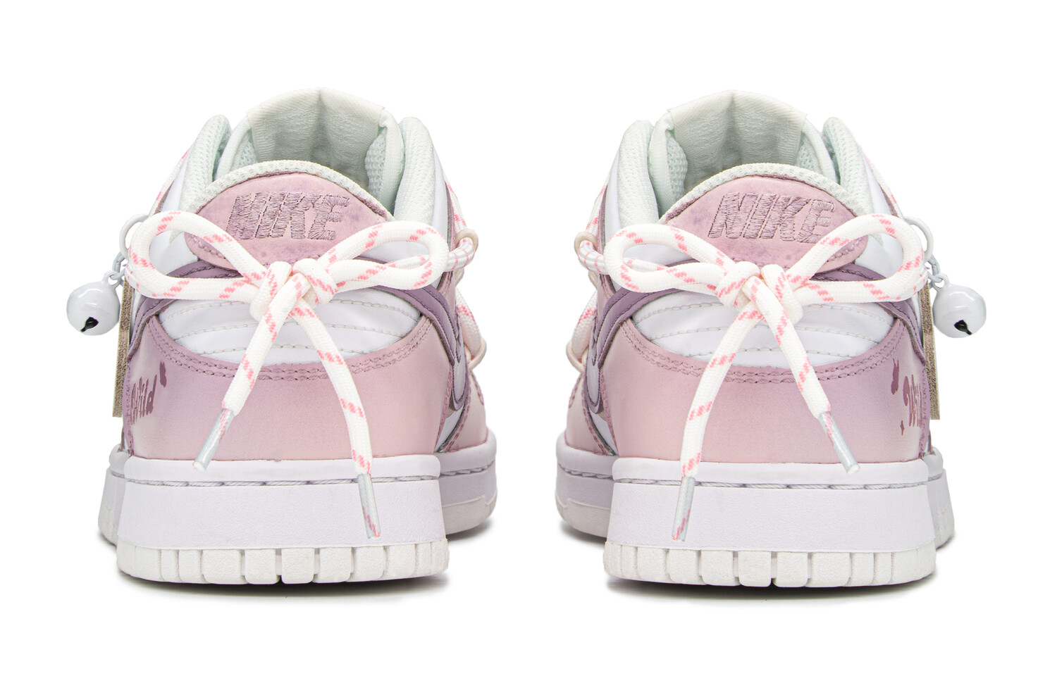 

Кроссовки Nike Dunk Skateboard Shoes Women's Low-Top Purple/Pink