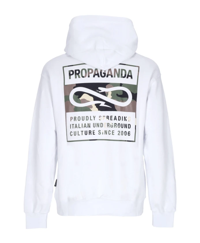 

Белая толстовка с длинными рукавами и логотипом Propaganda, белый