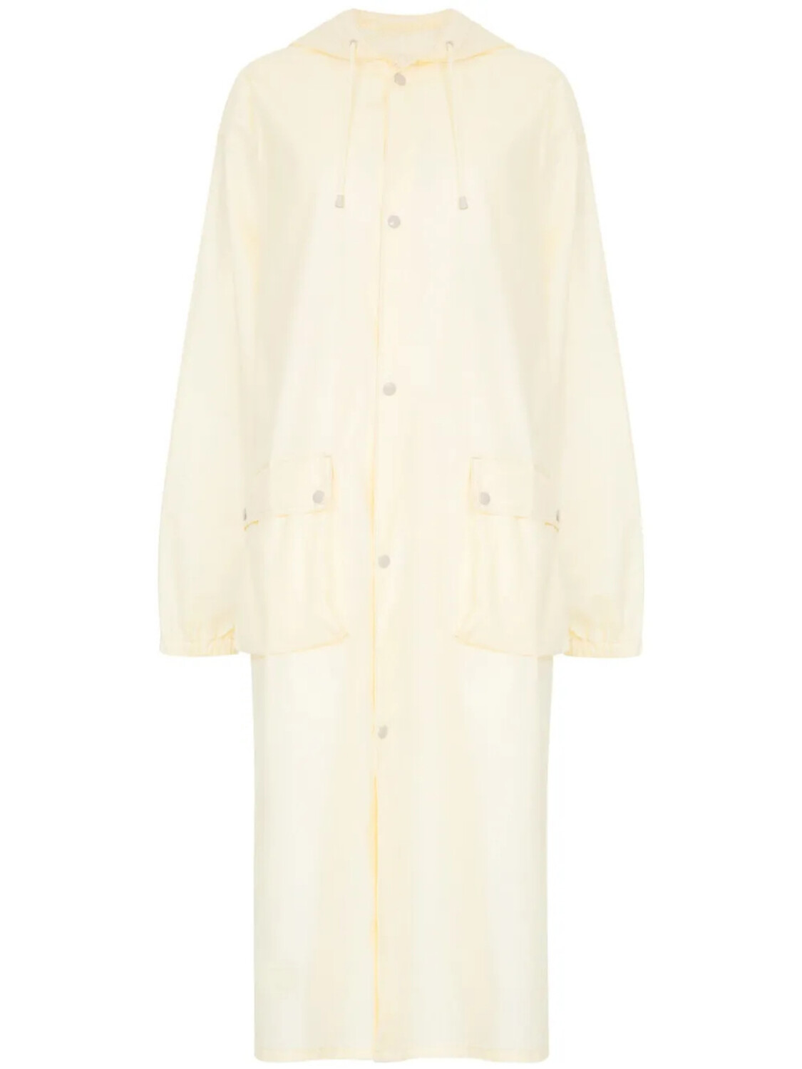 

Maison Margiela однобортный тренч, нейтральный